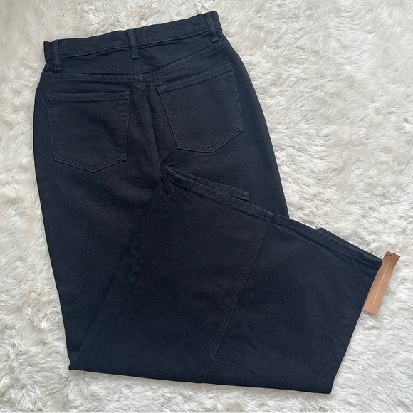 Reformation Daria Ultra High Rise Denim Maxi Skirt Nidri Wash Black 26 NWT New - Picture 2 of 12